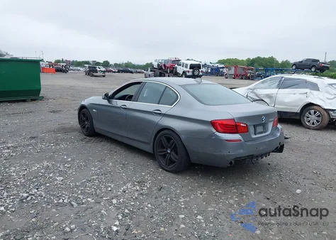 2011 BMW 550I из США, поврежденный, VIN WBAFR9C51BC758665